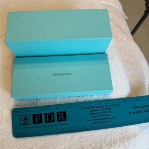Empty Tiffany & Co. Box
